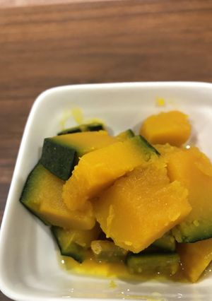 ○醤油も砂糖も使わないカボチャの煮物-レシピのメイン写真