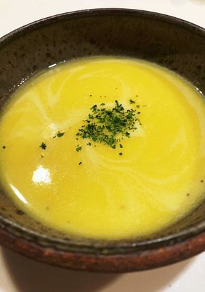 ゆかりのイブクロ かぼちゃのポタージュ-レシピのメイン写真