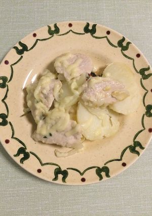 バジル香る鶏肉とじゃがいものチーズ焼き-レシピのメイン写真