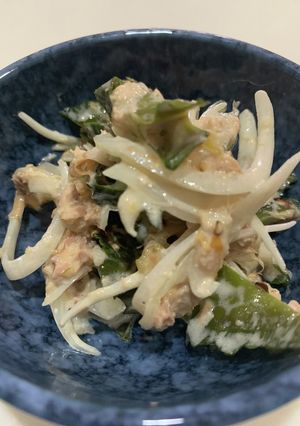 四角豆のオニオン　　ツナサラダ-レシピのメイン写真