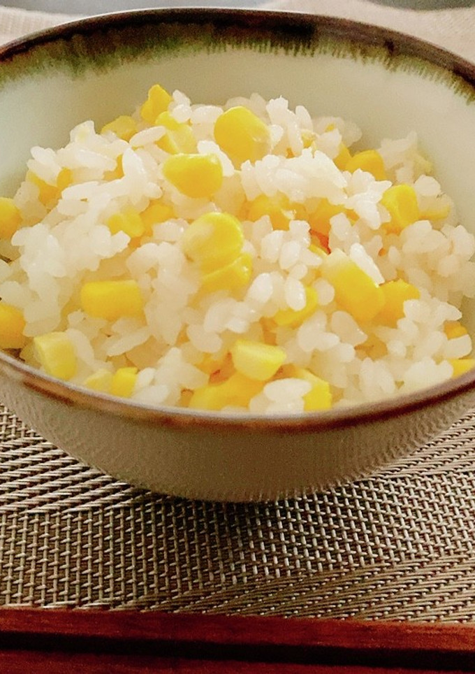 丸ごと1本　とうもろこしごはん-レシピのメイン写真