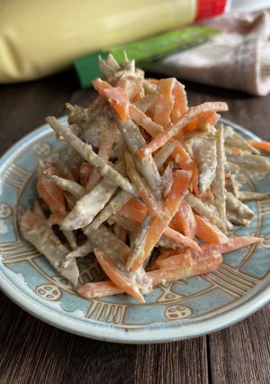 わさびマヨ！ごぼうサラダ-レシピのメイン写真