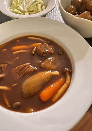ビーフシチュー-レシピのメイン写真