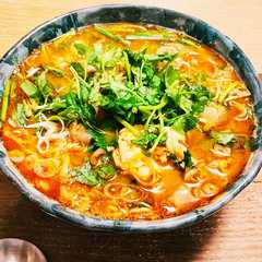 夫大好きティーヌンの味！トムヤムラーメン-レシピのメイン写真