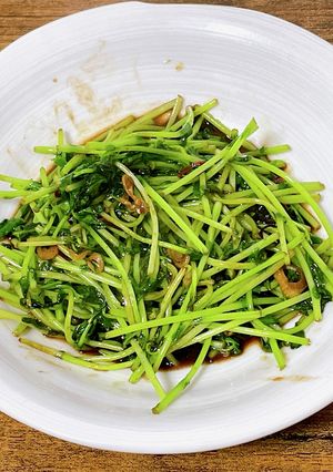 豆苗の青菜炒め-レシピのメイン写真
