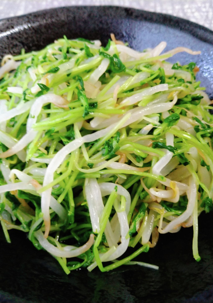 もやしと豆苗の和え物-レシピのメイン写真