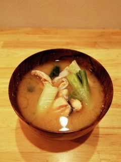 銀鮭と白ねぎの酒粕入り味噌汁-レシピのメイン写真