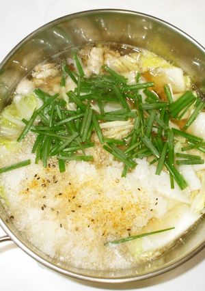 白菜春雨の塩鍋♪熱がこもり咳に簡単薬膳-レシピのメイン写真