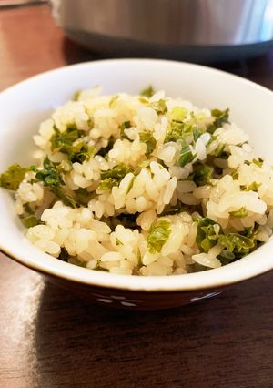 ケールの炊き込みご飯-レシピのメイン写真