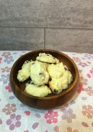 チョコとアーモンドのロッククッキー-レシピのメイン写真