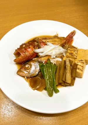 カサゴ＆ノドグロの煮付け～魚の駅生地～-レシピのメイン写真