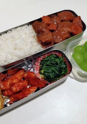 ラグビー小僧のお弁当231005-レシピのメイン写真
