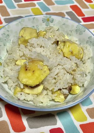 超簡単☆栗ごはん♪♪-レシピのメイン写真
