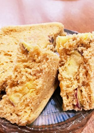 自然の甘味オートミールさつまいも蒸しパン-レシピのメイン写真