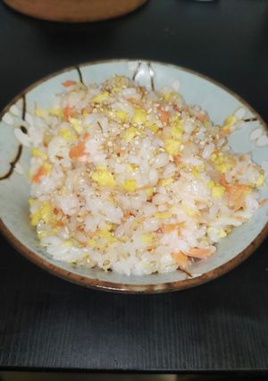 鮭ごはん-レシピのメイン写真