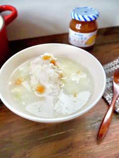 お手軽食材で!サムゲタン風スープ-レシピのメイン写真
