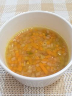 【離乳食中期】やさいたっぷりスープ-レシピのメイン写真