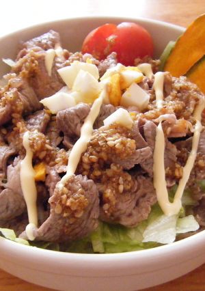 Cafe風*冷しゃぶごはん用ドレッシング-レシピのメイン写真
