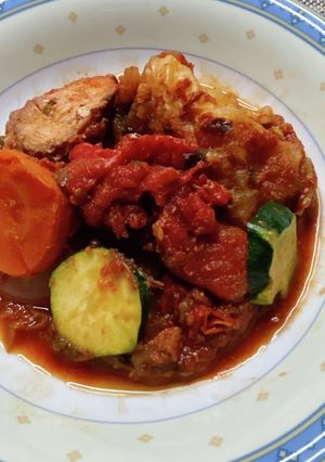 野菜たっぷりトマト煮込み-レシピのメイン写真