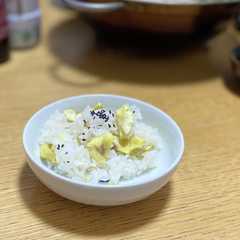 รูปของ 焼き栗のごはん: vegan