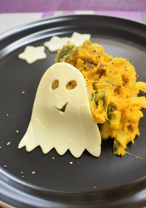 ハロウィンサラダ-レシピのメイン写真
