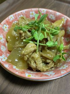 冬瓜と豚こまのカレー煮-レシピのメイン写真