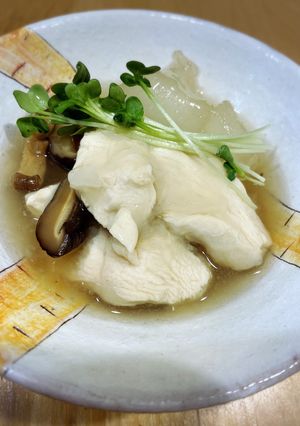 冬瓜と干ししいたけの鶏むね肉煮-レシピのメイン写真