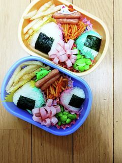 お弁当 双子 記録用☆☆★-レシピのメイン写真