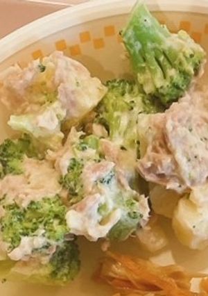 給食＊ブロッコリーのツナ和え-レシピのメイン写真