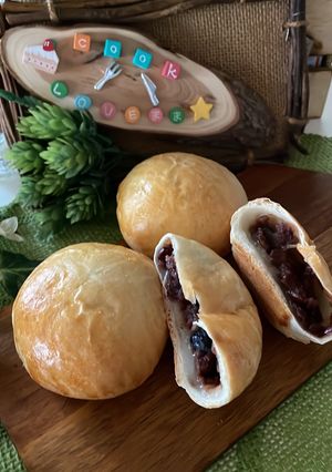 大福入りパン-レシピのメイン写真