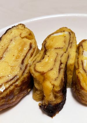 甘い卵焼き-レシピのメイン写真