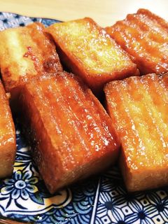 厚揚げの甘辛焼き-レシピのメイン写真