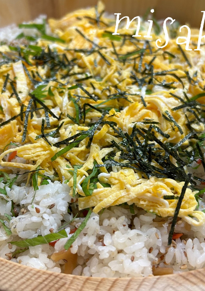 寿司の素＋α☆簡単ちらし寿司-レシピのメイン写真