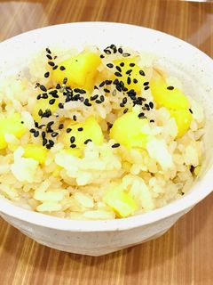 失敗無し!さつま芋となめ茸の炊き込みご飯-レシピのメイン写真