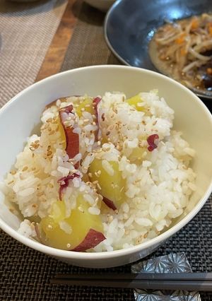 さつまいもごはん。-レシピのメイン写真