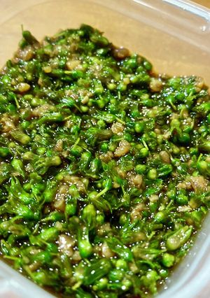ご飯がススム！ 紫蘇の実の醤油麹漬け-レシピのメイン写真