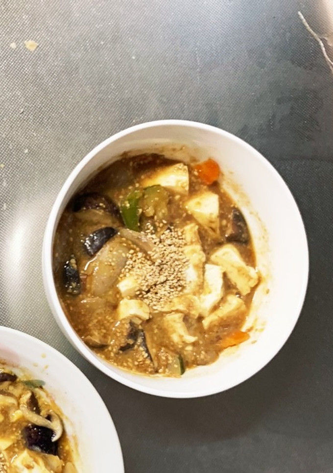 茄子椎茸簡単コク旨甘味噌煮味八宝菜風-レシピのメイン写真
