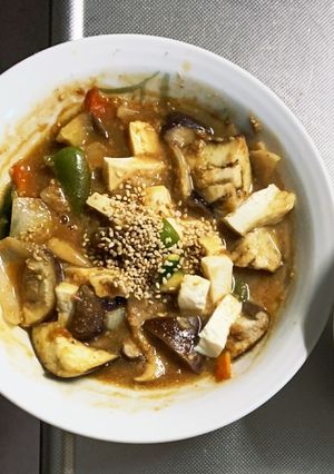 茄子椎茸ほんのりシーフード味噌煮八宝菜風-レシピのメイン写真