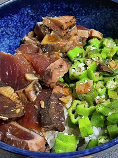 鰹たたき漬け丼-レシピのメイン写真