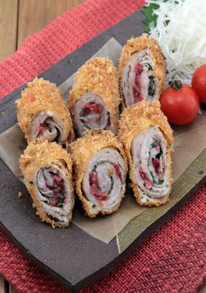 豚肉の梅シソロール-レシピのメイン写真