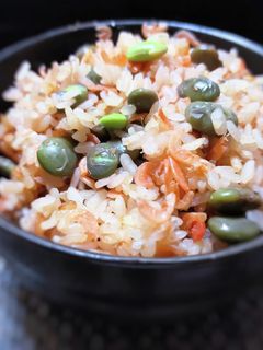枝豆と小エビの炊き込みご飯-レシピのメイン写真