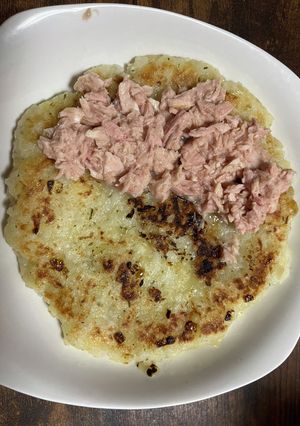 ジャガイモと米のガレット風のなにか-レシピのメイン写真