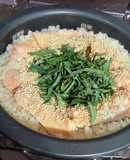 鮭ハラスと大葉の炊き込みご飯