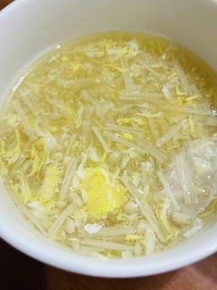 卵とえのきだけのスープ-レシピのメイン写真