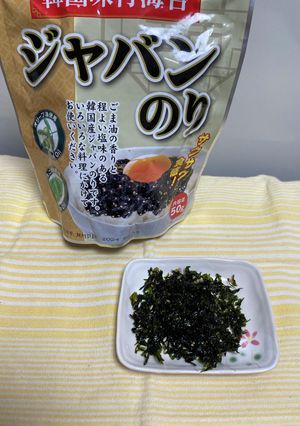 ☆ジャバン海苔は開封する前に一度振る☆-レシピのメイン写真