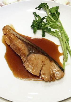 鰤の照り焼き（焼肉のたれ：三幸園）-レシピのメイン写真
