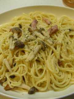 ◆しめじとベーコンのクリームパスタ◆-レシピのメイン写真