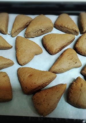 材料2つ超簡単チョコスコーン-レシピのメイン写真