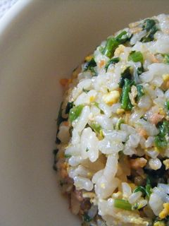 しゃけチャーハン-レシピのメイン写真