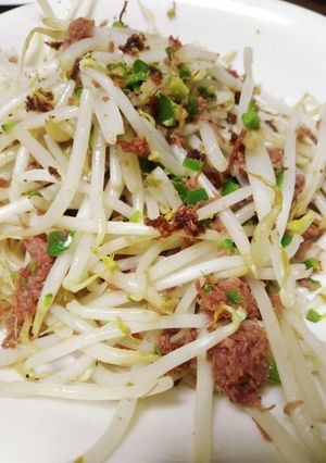 コンビーフとハラペーニョのもやし炒め-レシピのメイン写真